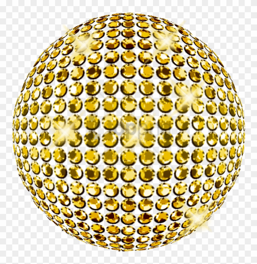 Free Png Gold Disco Ball Png Png Image With Transparent - Gold Balls ...