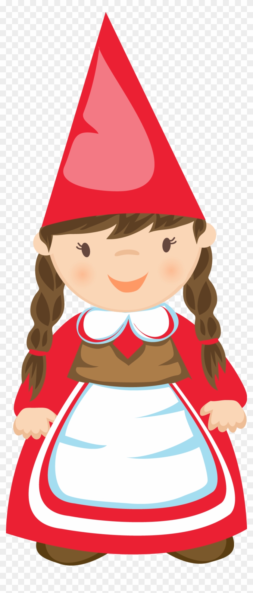 Santa Hat Clipart Santa Outfit Female Garden Gnome Clipart Hd