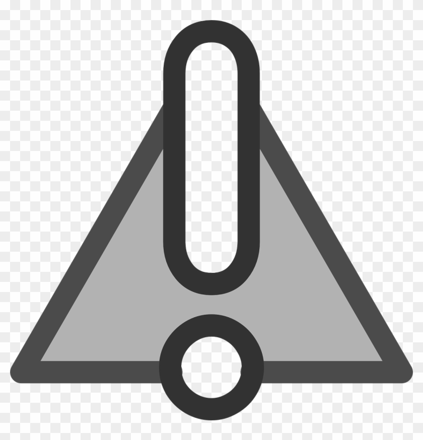 Warning Symbol Sign Png Image - Action Symbol Black And White ...