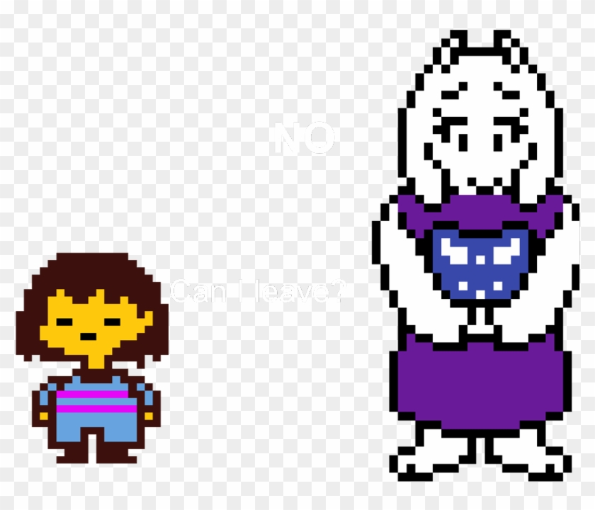 In This Scene, Toriel Won't Let You Leave The Safe - Undertale Toriel
