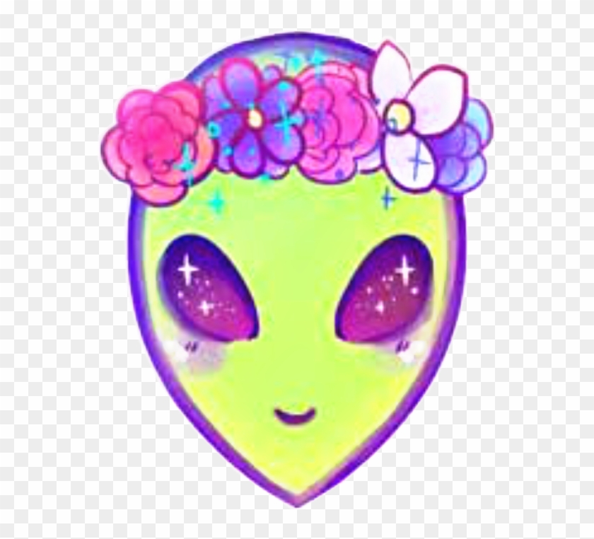 Cute Alien Cute Alien Stickers Hd Png Download 567x682