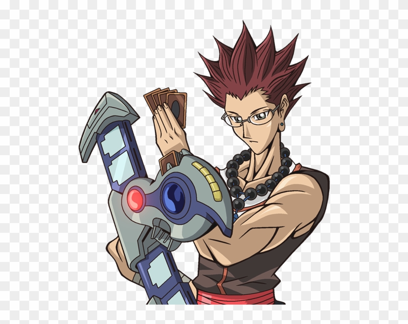 Adrian Gecko, One Of The Best Yugioh Gx Duelists - Yugioh Gx Amon Garam, HD  Png Download - 561x592(#2564523) - PngFind