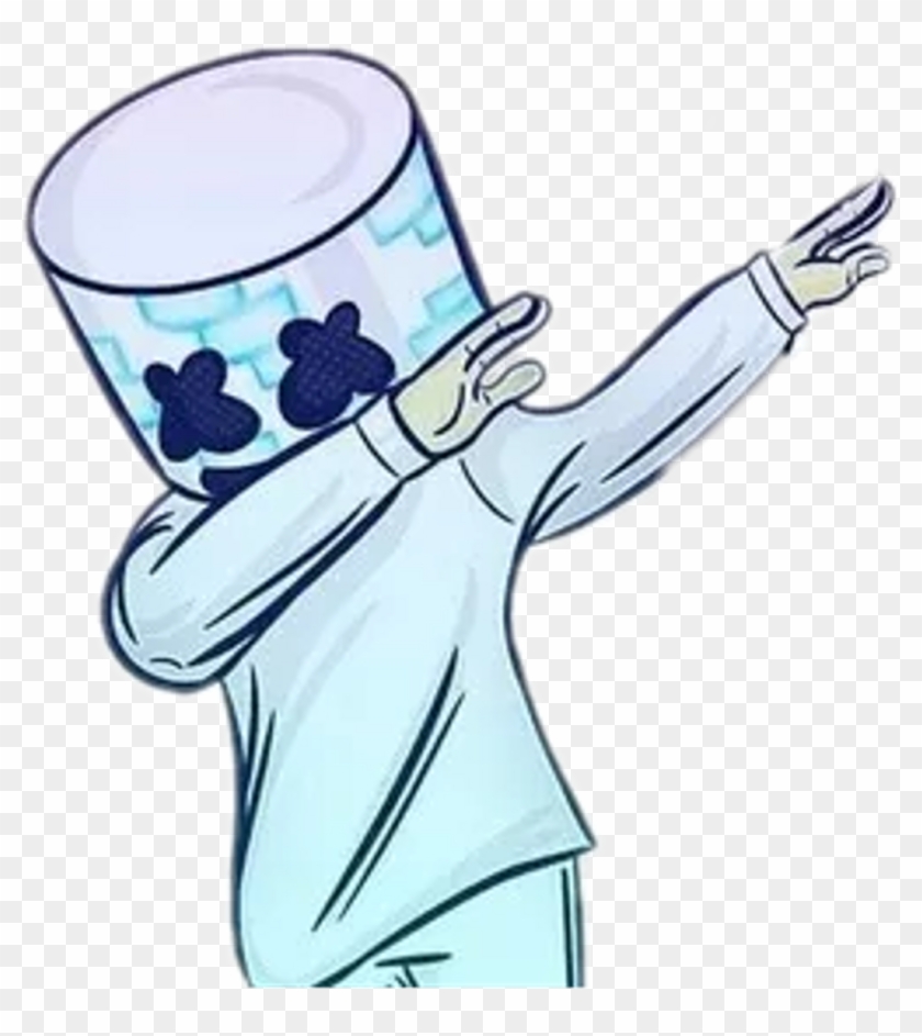 marshmallow #marshmello #mrmarshmallow - Marshmello Dabbing, HD ...