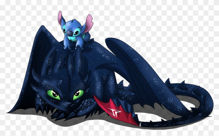 Stitch Toothless Halloween Wallpaper