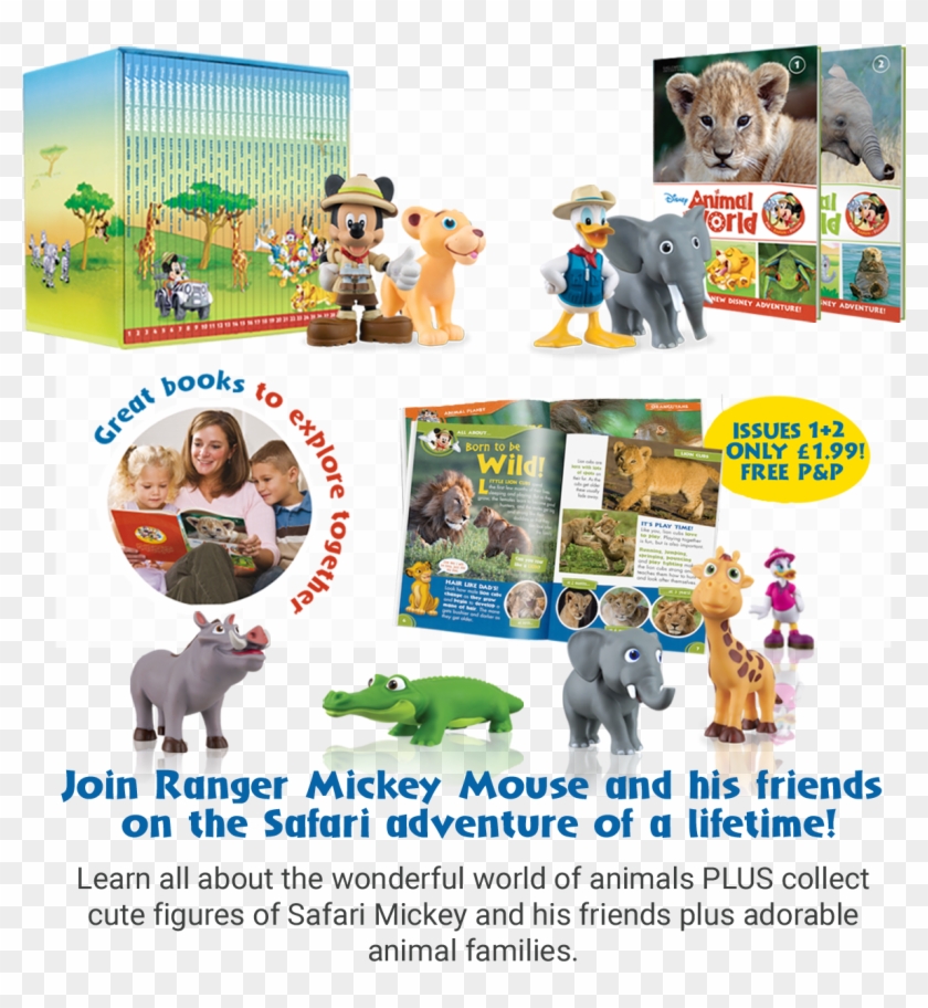 Disney Animal World Disney Animal - Mickey Mouse Safari So Good, HD Png  Download - 1206x1472(#2567826) - PngFind