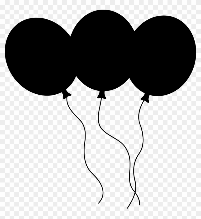 Download Balloon Svg Kid Png Black Balloons Clip Art Transparent Png 986x1024 2575207 Pngfind