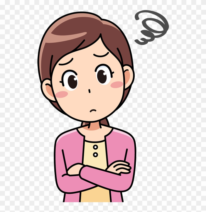 Man Thinking Png Download - Woman Thinking Png Cartoon, Transparent Png