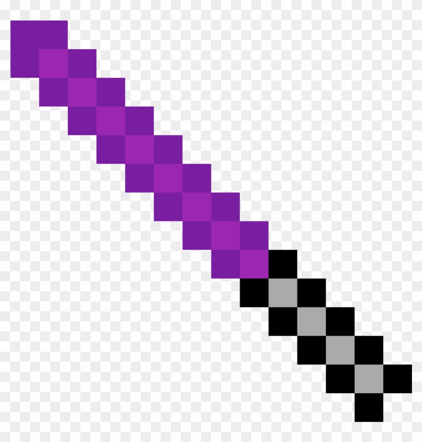 Mace Windu S Light Saber Minecraft Diamond Sword Transparent Hd Png Download 1184x1184 Pngfind