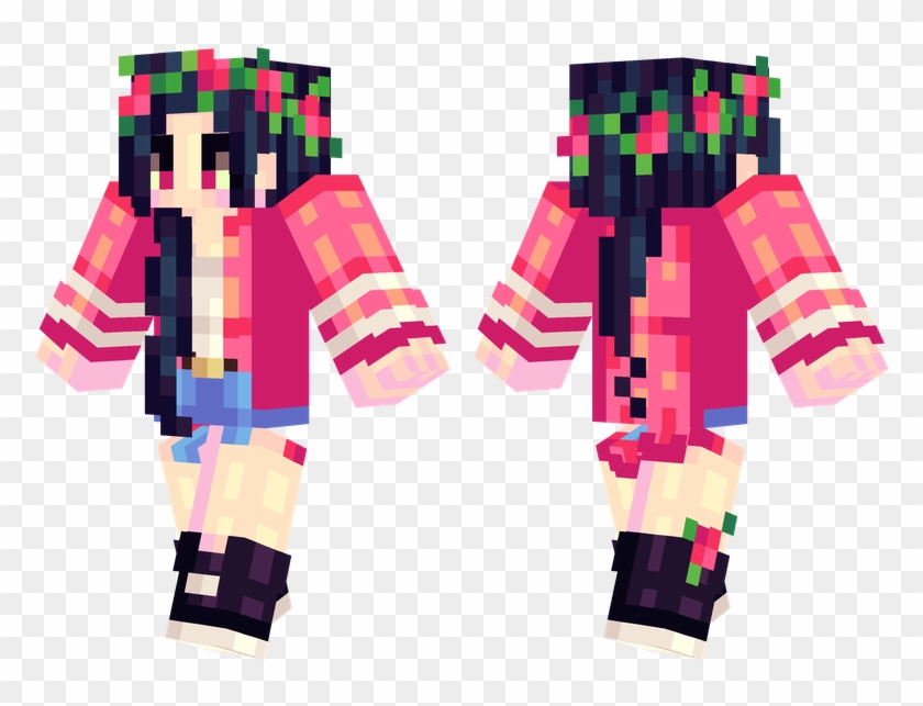 minecraft pe hd girl skins