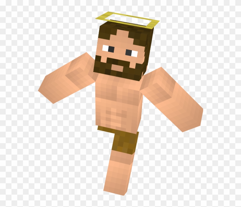 Minecraft Skins Raptor Jesus - Skin De Jesus Minecraft, HD Png Download.