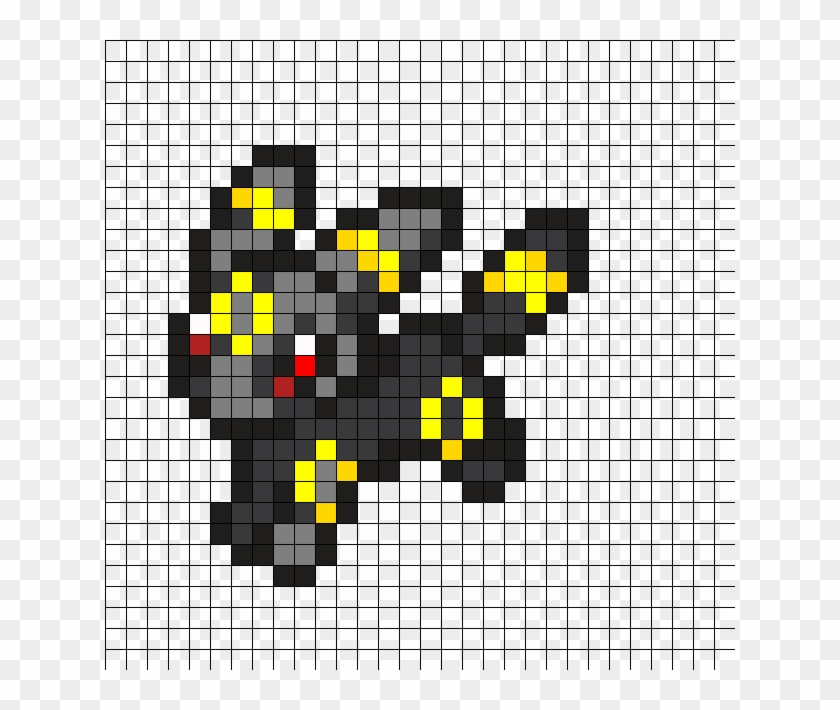 Pokemon Psyduck Pixel Art - Pokemon Pixel Art Umbreon, HD Png Download -  630x630(#2579041) - PngFind