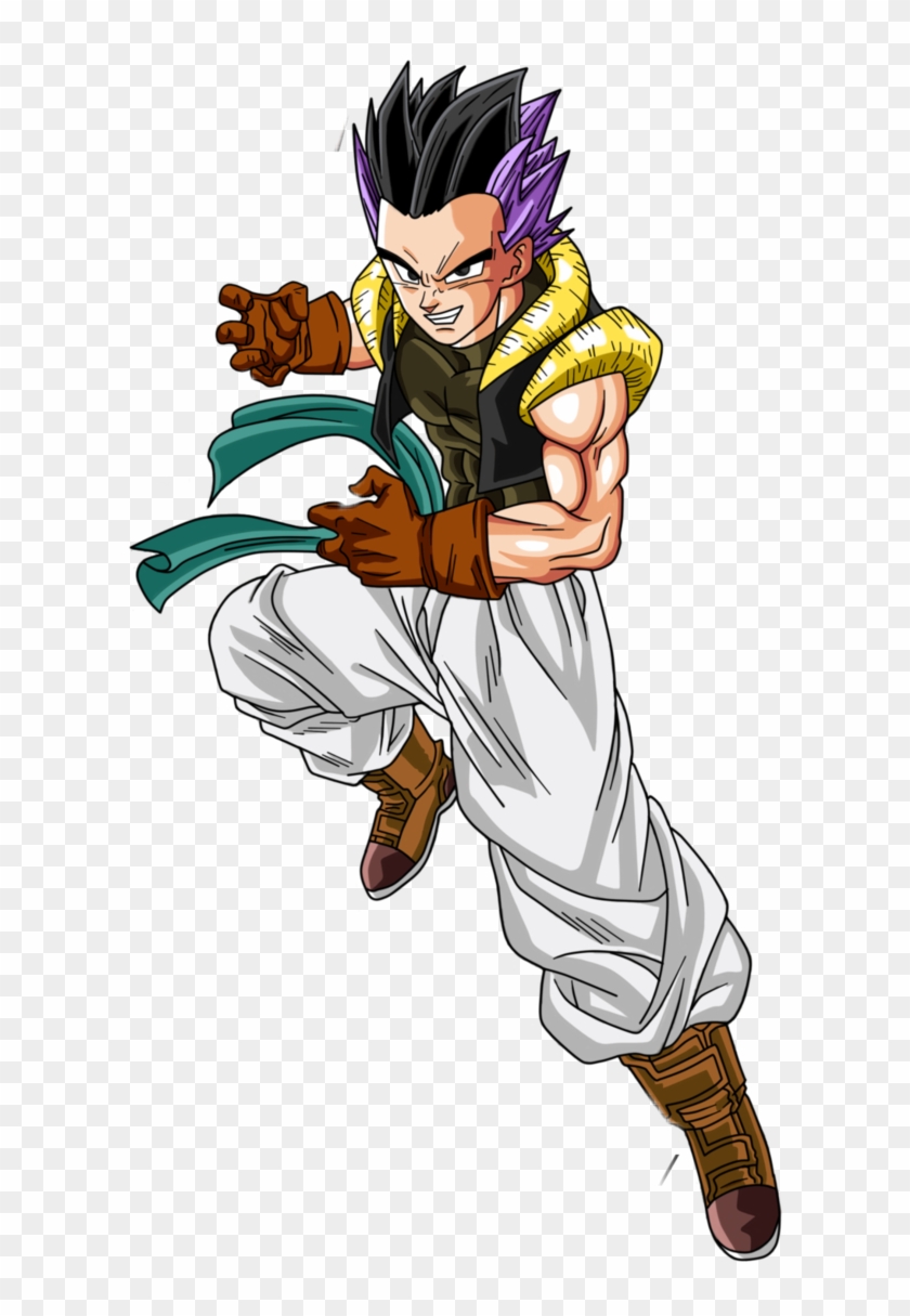 Dragonballheroes Gotenks Gotenks Gt Ssj3 Png Transparent Png