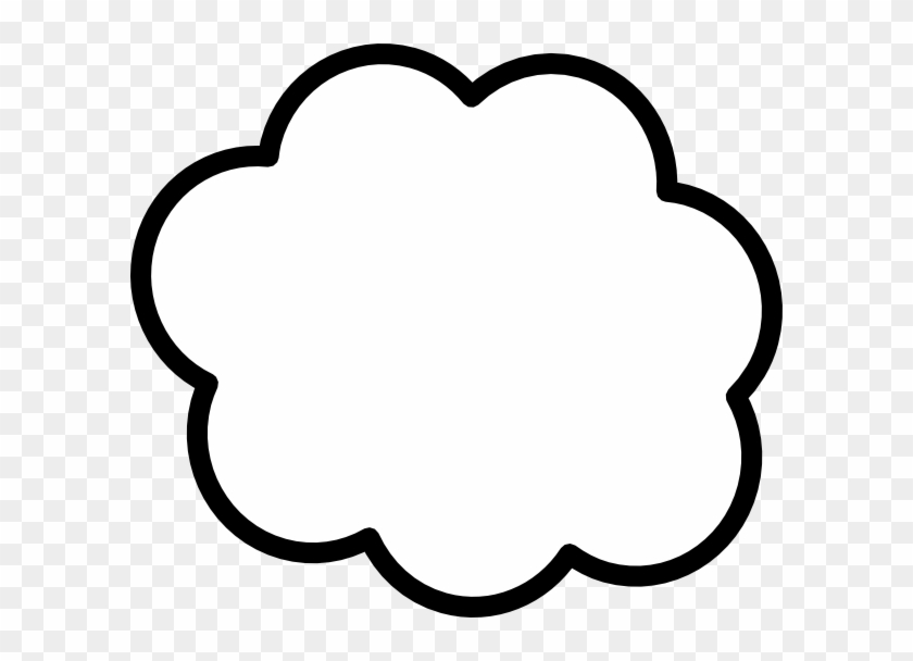 Small - White Cartoon Cloud Png, Transparent Png - 600x528(#2584548) -  PngFind