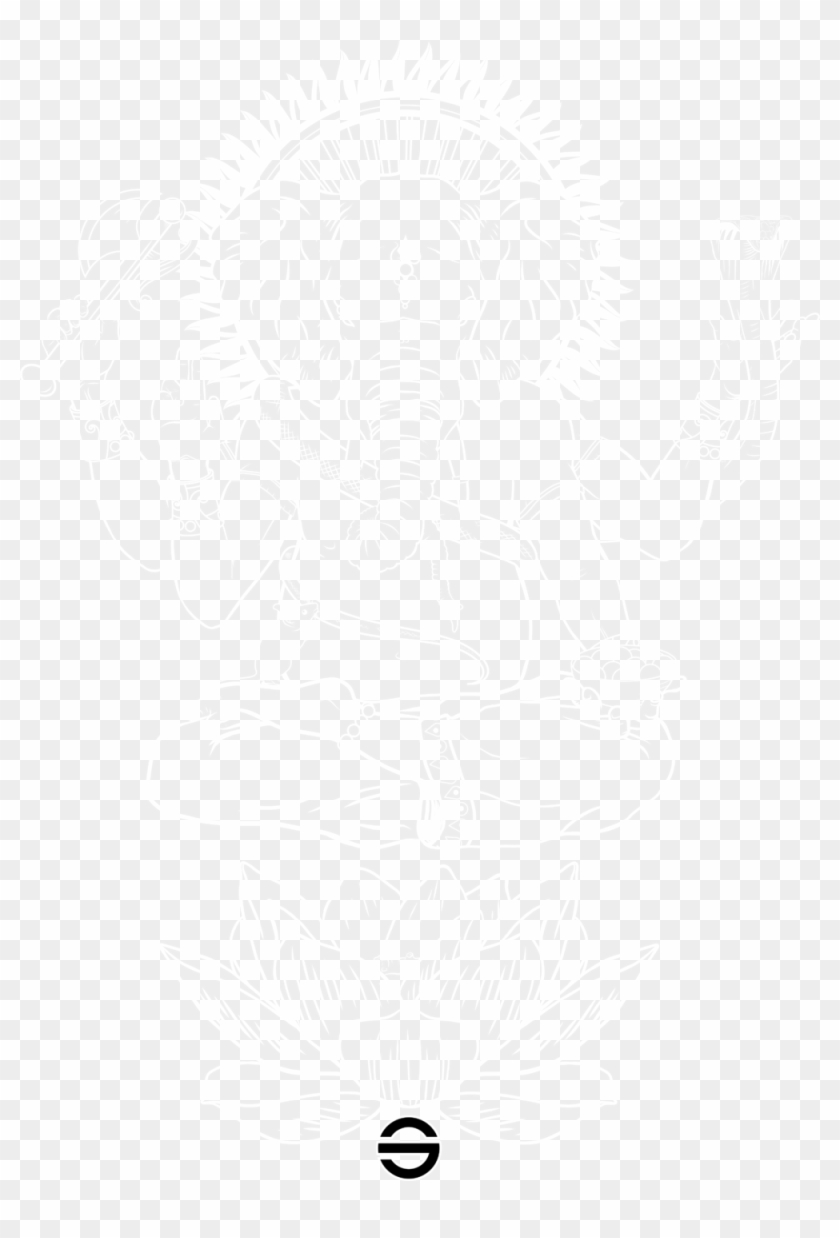 Ganesh White Outline Transparent Background W - Illustration, HD Png  Download - 1000x1427(#2587590) - PngFind