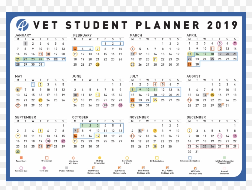 Vocational Courses Apc Calendar 2019, HD Png Download 1527x1080