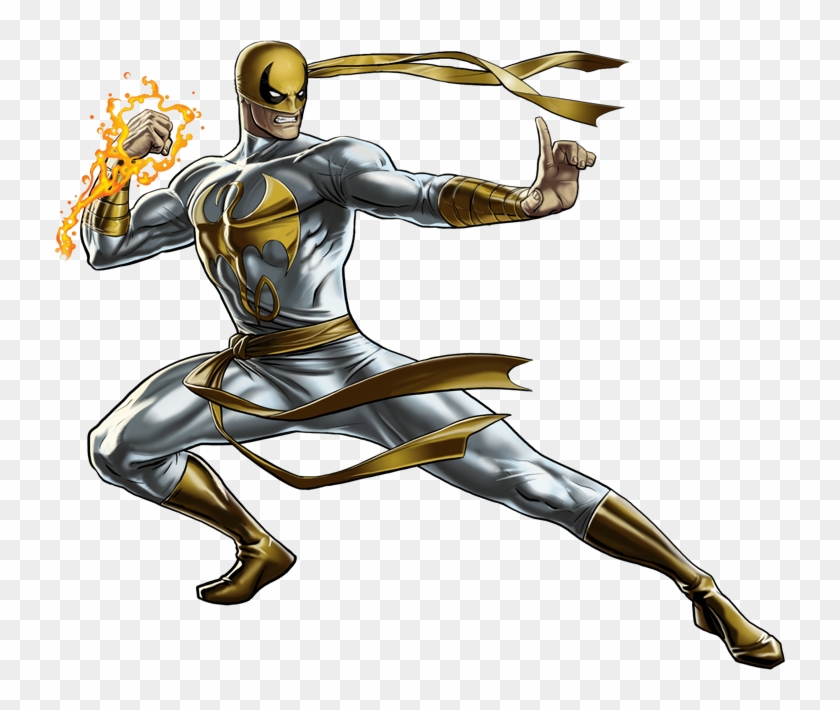 Fist Iron Fist Powers, Marvel Comic Universe, Comics - Marvel Iron Fist  White, HD Png Download - 730x630(#2592651) - PngFind