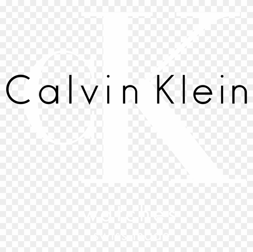 Calvin Klein Watches Logo Black And White - Black-and-white, HD Png ...