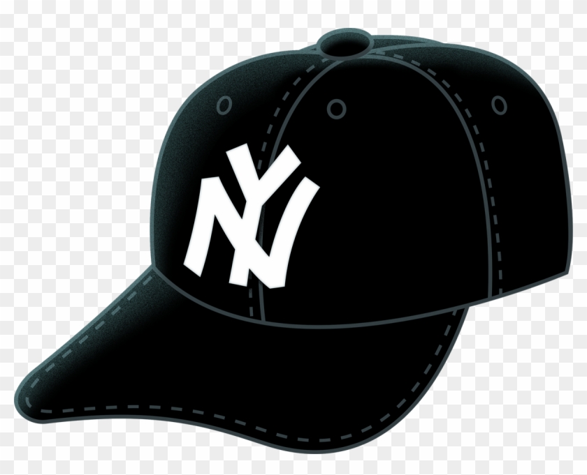 Yankees Cap Cliparts - Cartoon Yankees Baseball Hat, HD Png Download -  1200x917(#2599367) - PngFind