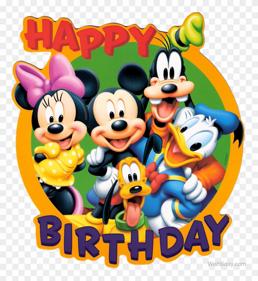 Cartoon Birthday Wishes - Happy Birthday With Cartoon, HD Png Download -  768x836(#269411) - PngFind