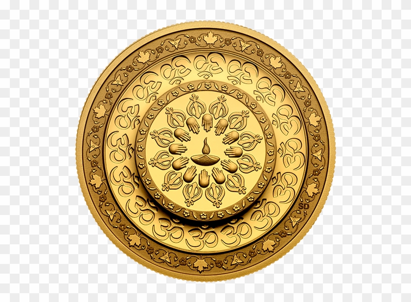Lakshmi Gold Coin Png Transparent Image - Diwali Gold Coin, Png