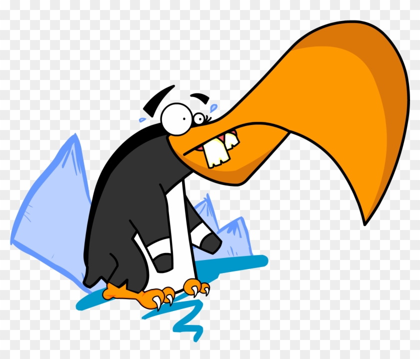 Scared Penguin , Png Download, Transparent Png - 1932x1560(#2602803 ...