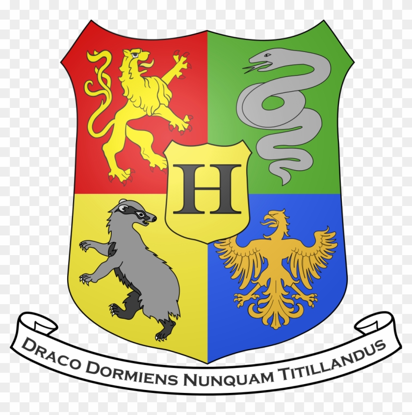 In Hogwarts, We Have Four Houses Coat Of Arms Hogwarts
