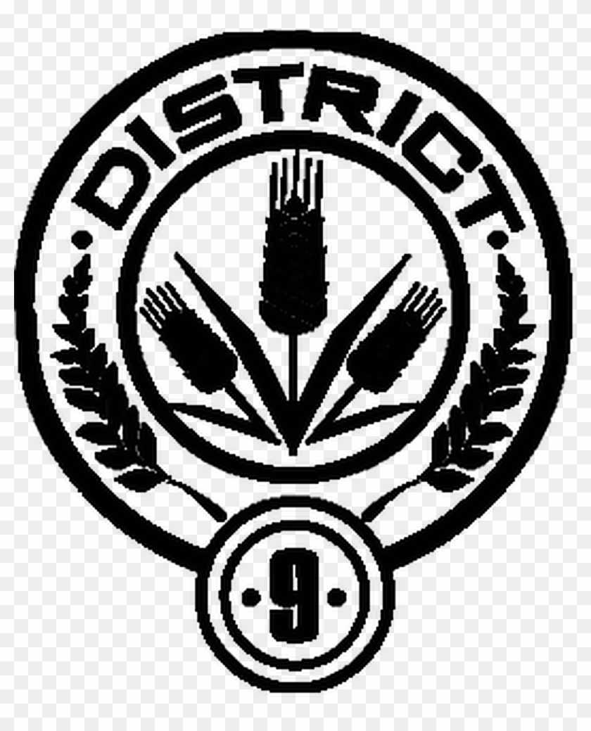 hunger games symbol black and white