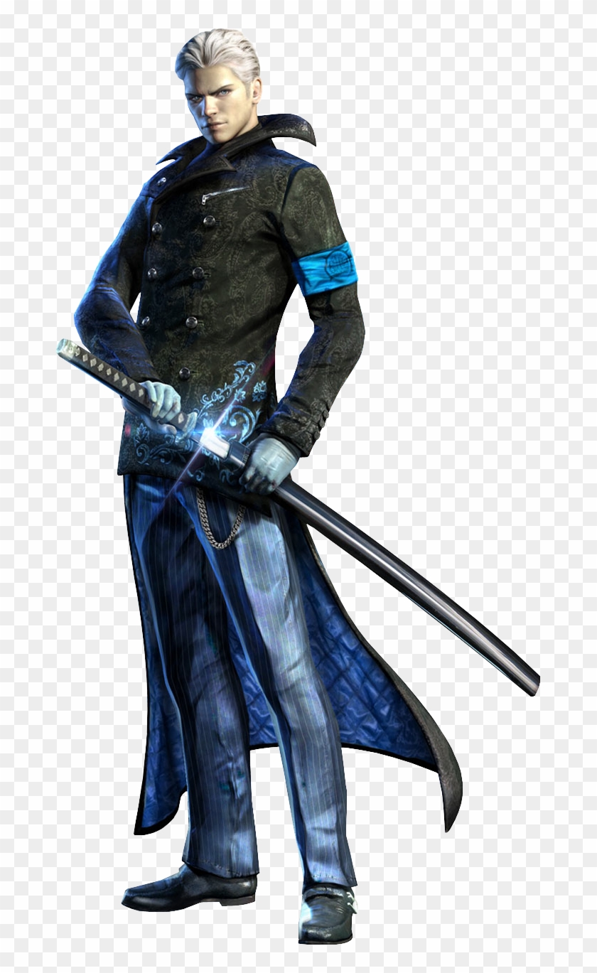 Devil May Cry 5 Vergil Screen Render PNG by VigoorDesigns on