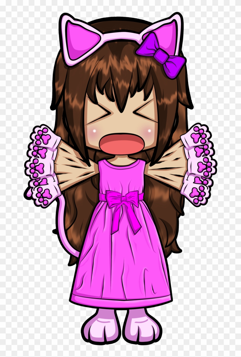 Png Chibi Neko - Chibi Screaming, Transparent Png - 900x1165(#2638857 ...