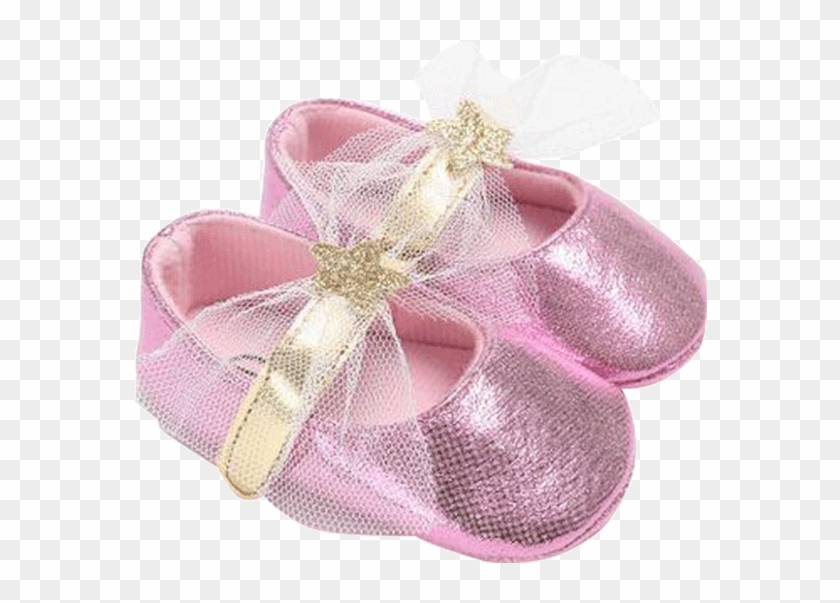 pink baby shoes