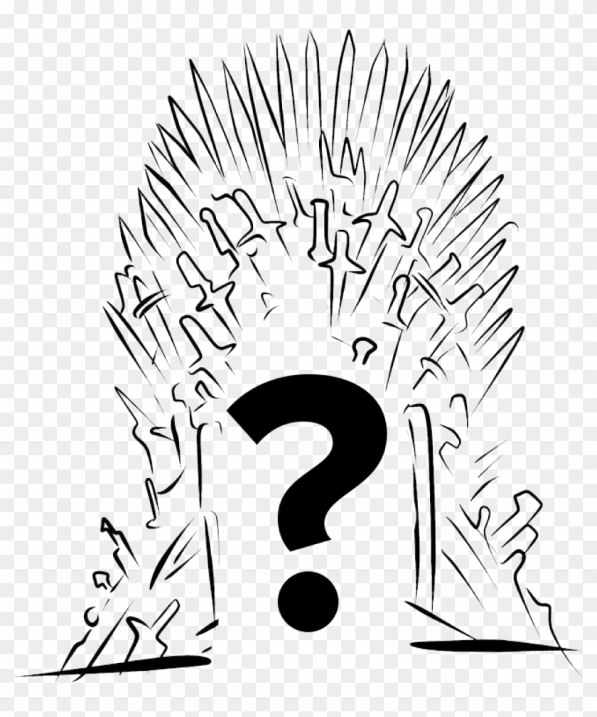 Iron Throne with Swords in Sketch Style on a White Background. Stock Vector  - Illustration of sharp, ancient: 272336218