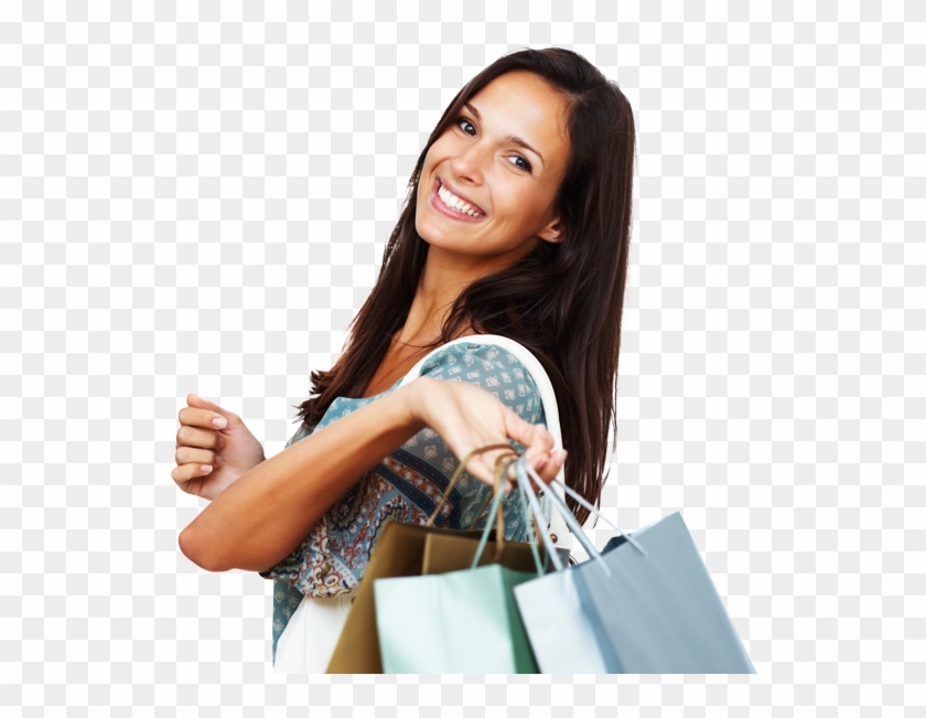 Box - Mujer Con Compras Png, Transparent Png - 569x591(#2654641) - PngFind