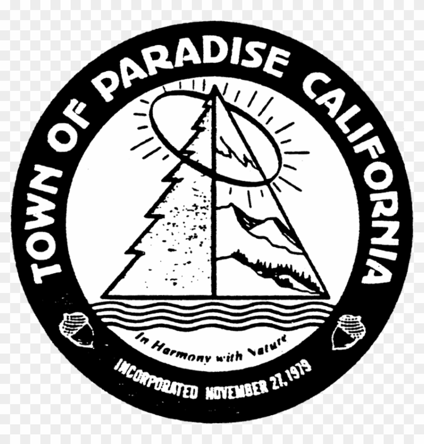 seal-of-paradise-california-town-of-paradise-california-logo-hd-png