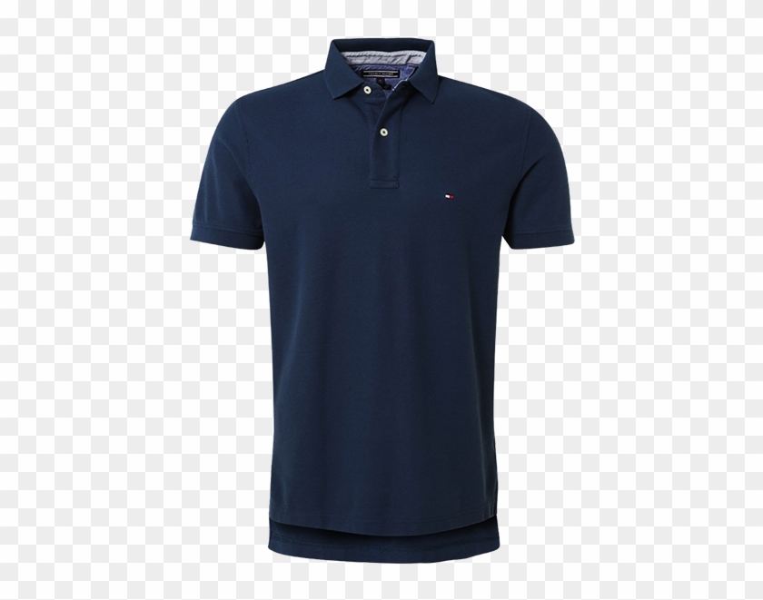 tommy hilfiger navy polo shirt