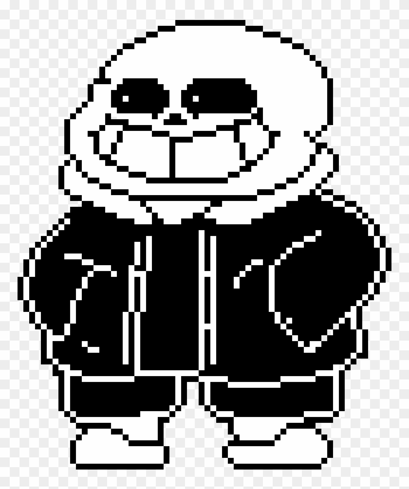 Sans Sprite Png - Sans Sprite Pixel Art, Transparent Png , Transparent Png  Image - PNGitem