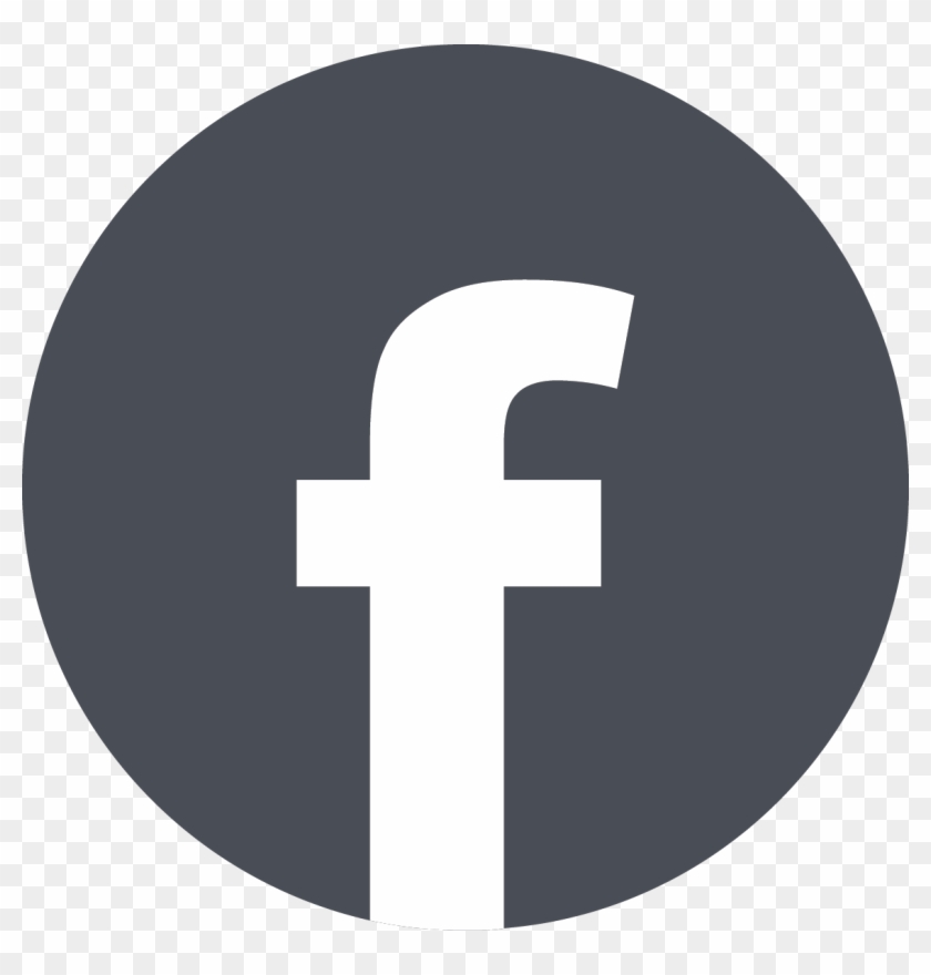 Gray Circle Facebook Icon Black Png Social Media Icons Transparent Png 1164x1164 Pngfind