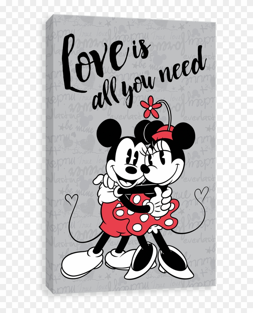 minnie and mickey mouse in love