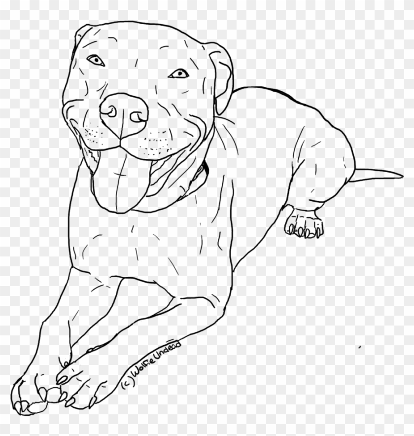 pit bull clip art