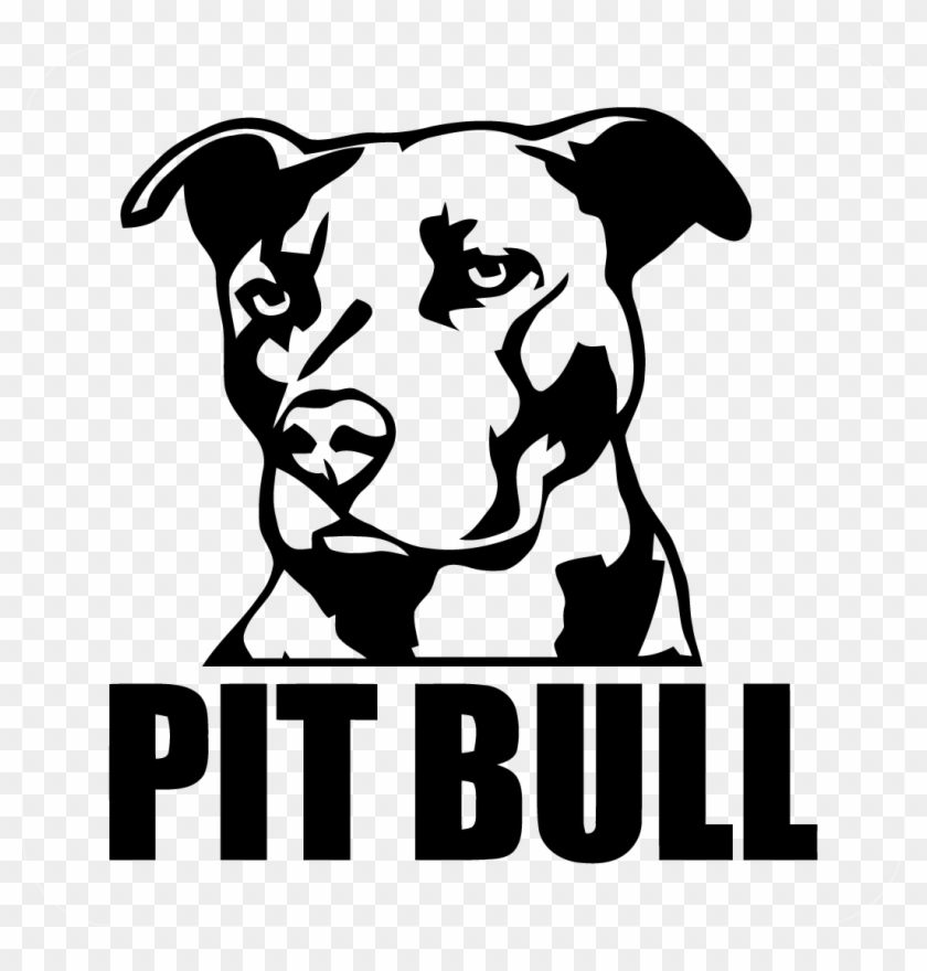 Pitbull Png Download - Pit Bull Face Vector, Transparent Png
