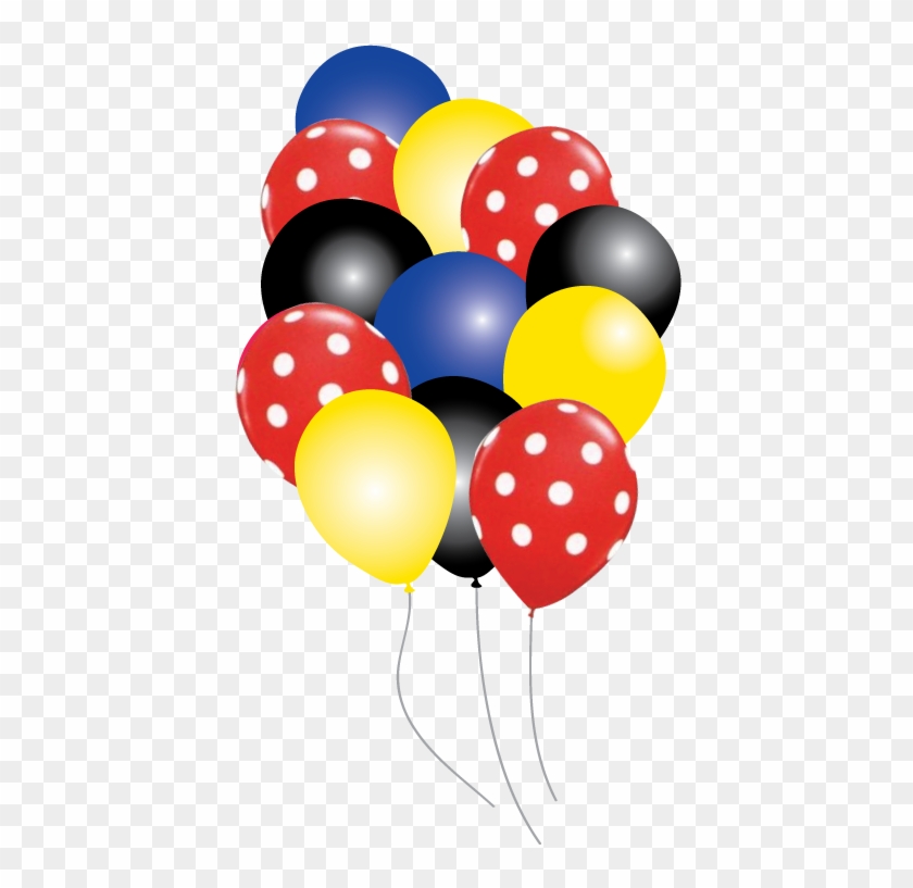 Mickey Mouse Balloons Clip Art