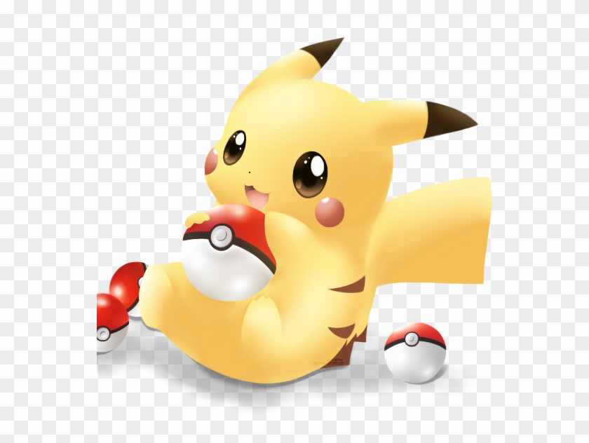 Cute Pikachu Transparent - PNG All