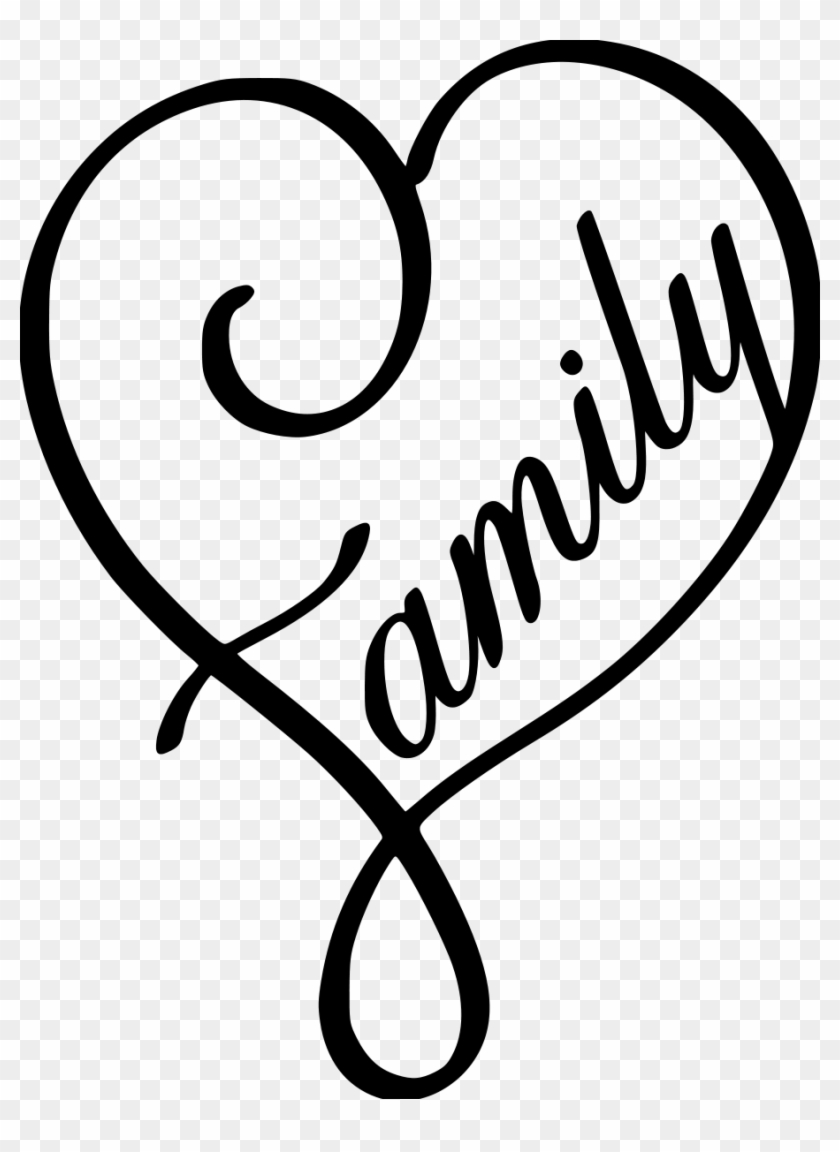 Outline By Smashicons Broken - Family Heart Tattoo, HD Png Download