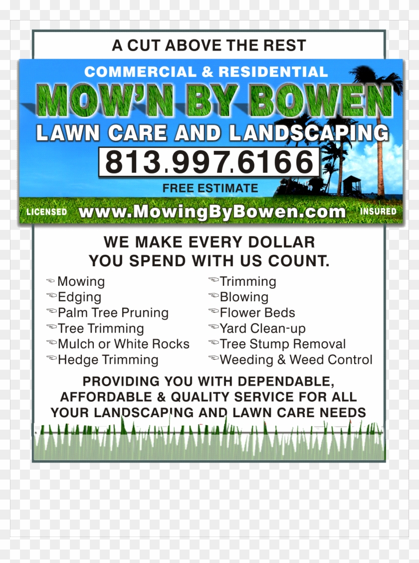 Lawn Care Service Flyer Template 23 - Lawn Care Services Regarding Mowing Flyer Template