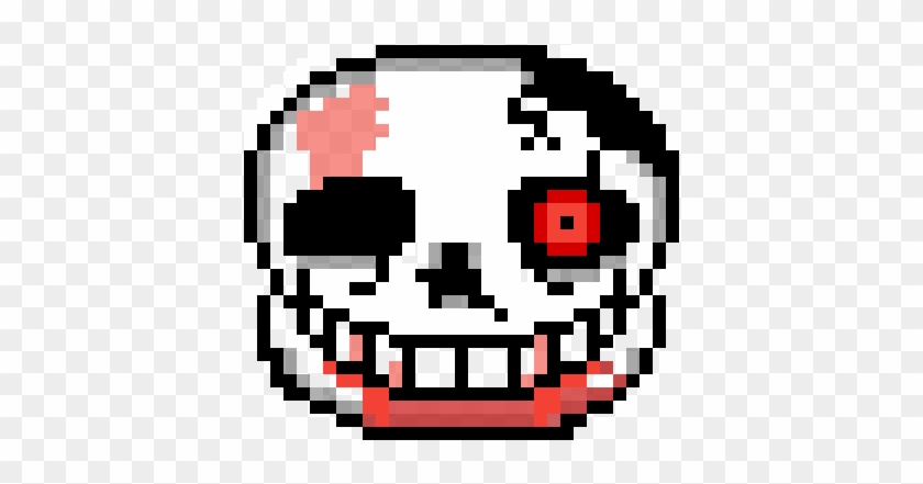 Pixilart - custom horror sans sprite by Cheesrandomart