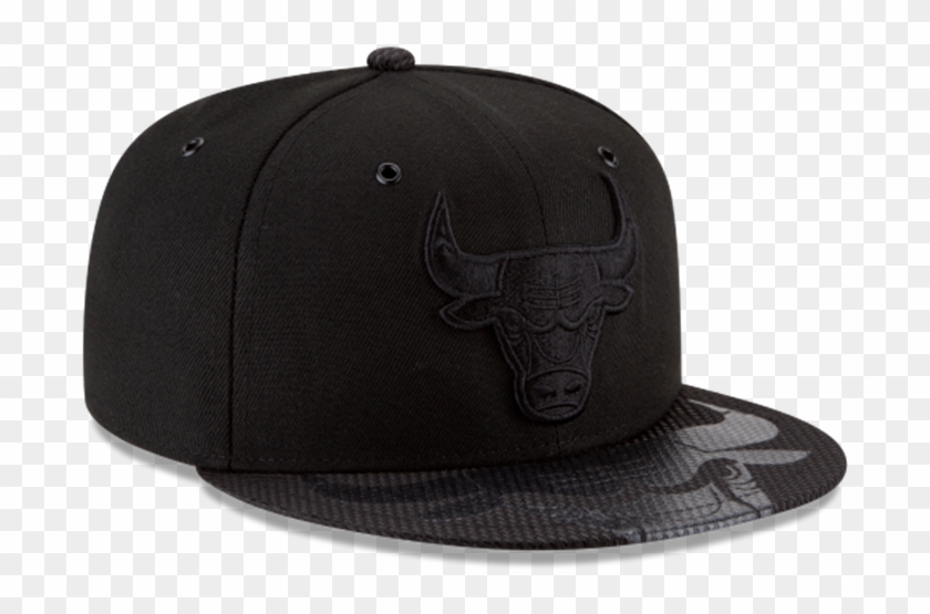 New Era Chicago Bulls Black 59fifty Fitted Hat Black Chicago Bulls New Era Nba Back 1 2 Series 9fifty Hd Png Download 770x534 Pngfind