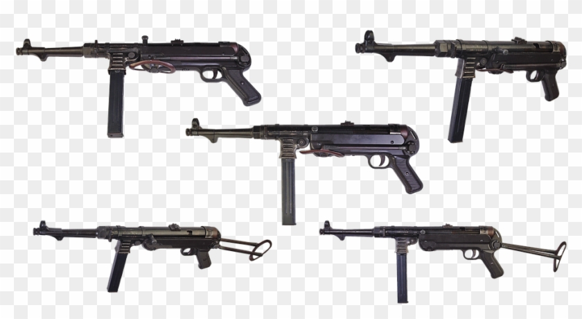 The Gun Schmeisser Mp40 German Machine Ww 2 Army Machine Gun Hd Png Download 960x500 Pngfind