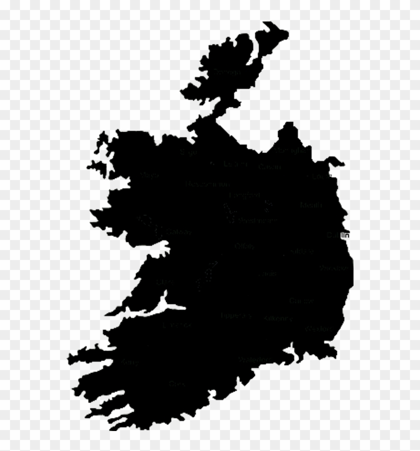 Map Of Ireland Png Ireland - Map Of Ireland 1911, Hd Png Download - 945X945(#2772624) - Pngfind