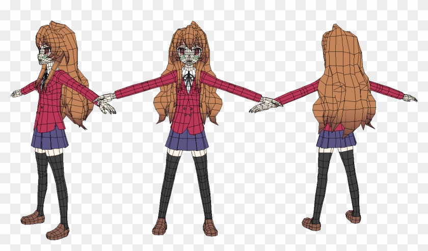 Toradora - Taiga Aisaka free 3D model 3D printable