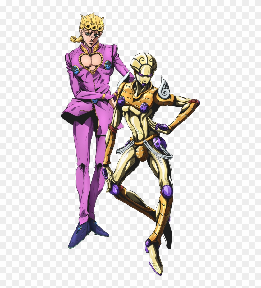 Giorno Giovanna - Gold Experience Jojo Anime, HD Png Download -  449x847(#2787972) - PngFind