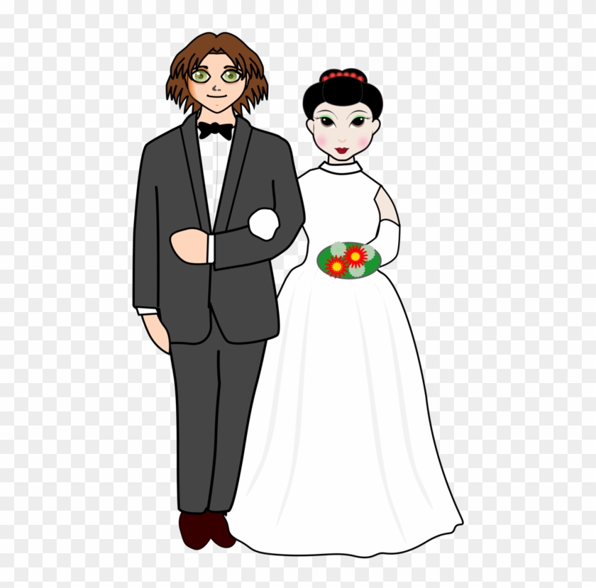 wife and groom